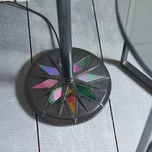 Tiffany Floor Lamp Interiors Astoria Multicolor Glass Resin 63934 small 7