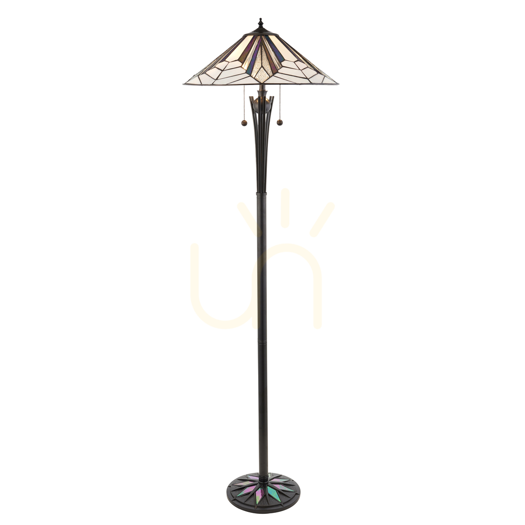 Stehlampe Tiffany Multicolor Interiors 63934