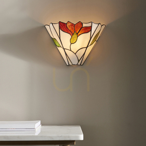 Tiffany Wall Lamp Multicolor 63964 Interiors small 5