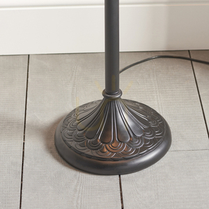 Standing Lamp Interiors Brooklyn Tiffany Multicolor 63972 small 1