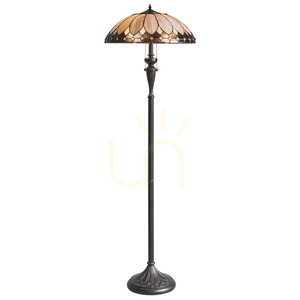Standing Lamp Interiors Brooklyn Tiffany Multicolor 63972 small 0