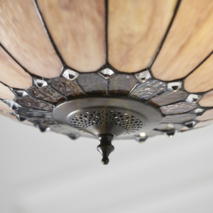 Brooklyn Tiffany Pendant Lamp Multicolor 63976 Interiors. small 7