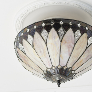 Brooklyn Tiffany Multicolor Ceiling Lamp 63978 Interiors. small 7