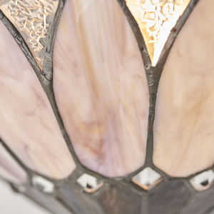 Tiffany Wall Lamp Interiors Brooklyn Multicolor Glass Steel 63983 small 5