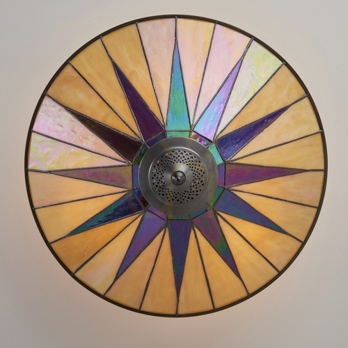 Check Dark star Tiffany multicolored ceiling lamp 64043 Interiors.