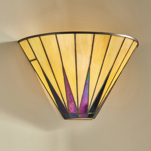 Dark star Tiffany wall lamp Multicolor 64046 Interiors. small 3
