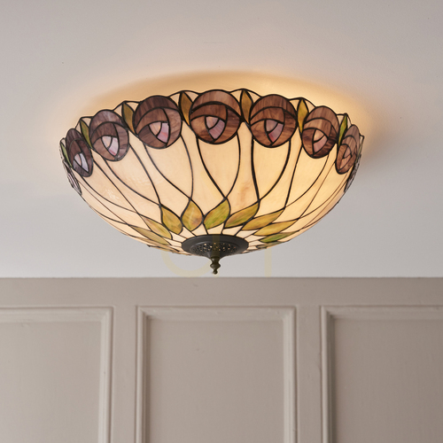 Check Hutchinson Tiffany Multicolor Plafond 64173 Interiors.