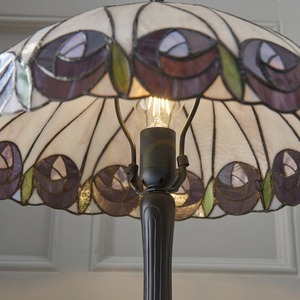 Tiffany Table Lamp Interiors Hutchinson Multicolor Glass 58 cm 64177 small 7