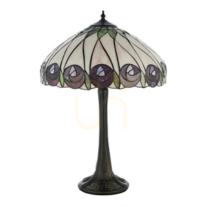 Tiffany Table Lamp Interiors Hutchinson Multicolor Glass 58 cm 64177 small 9