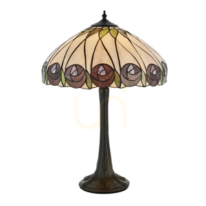 Tiffany Table Lamp Interiors Hutchinson Multicolor Glass 58 cm 64177 small 0