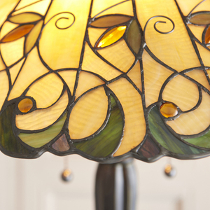 Interiors Jamelia Tiffany Multicolor Floor Lamp 64192 small 6