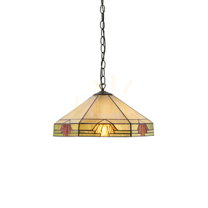 Nevada Tiffany Pendant Lamp Multicolor 64285 Interiors. small 0