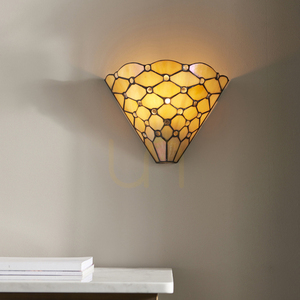 Tiffany Wall Lamp Interiors Pearl Multicolor Glass E14 64302 small 4