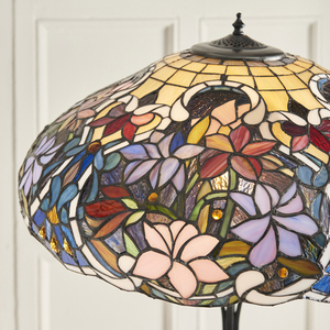 Sullivan Tiffany Multicolor Standing Lamp 64323 Interiors. small 5