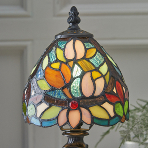 Sylvette Tiffany Table Lamp Multicolor 64331 Interiors. small 4