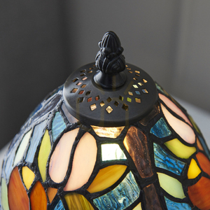Sylvette Tiffany Table Lamp Multicolor 64331 Interiors. small 6