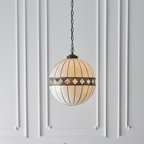 Check Fargo Tiffany Pendant Lamp Multicolor 67045 Interiors.