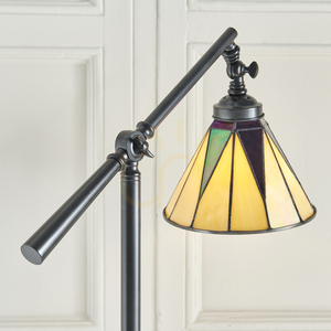 Dark star Tiffany Multicolor Standing Lamp 74355 Interiors small 6