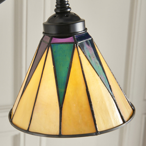 Dark star Tiffany Multicolor Standing Lamp 74355 Interiors small 8