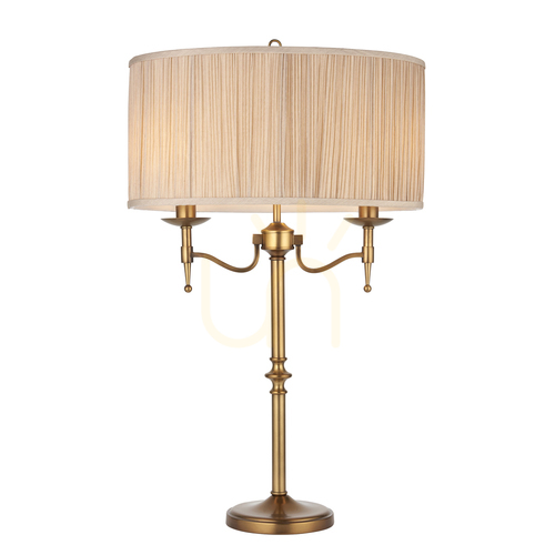 Check Stanford Table Lamp Brass 63648 Interiors.