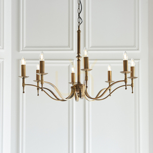 Stanford Brass Pendant Lamp CA1P8B Interiors. small 2