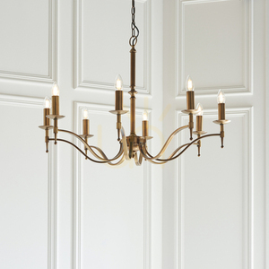 Stanford Brass Pendant Lamp CA1P8B Interiors. small 3