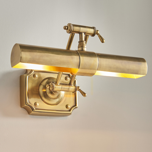 Check Winchester brass wall lamp 69832 Interiors
