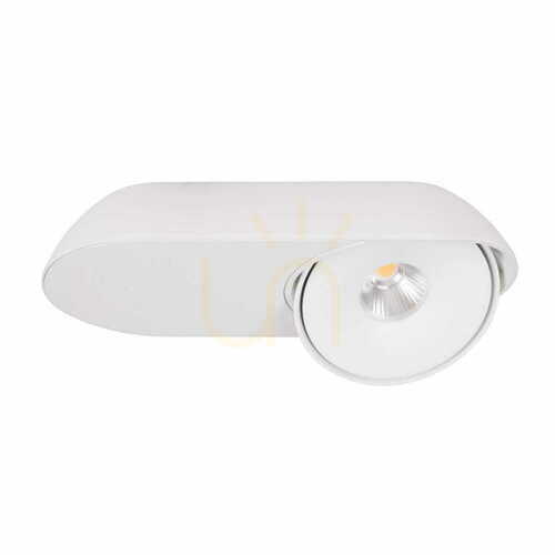 Check Plafon Max Light Vector C0267 biały LED 10W 3000K 20,6x10,2 cm