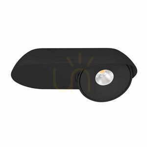 Plafon Max Light Vector C0268 czarny 10W 3000K LED 20,6x10,2 cm small 2