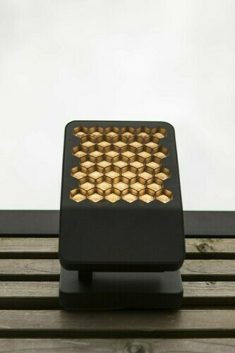 Check Outdoor Wall Floodlight Lutec ATLANTIS 7801605118 LED Grey Aluminum