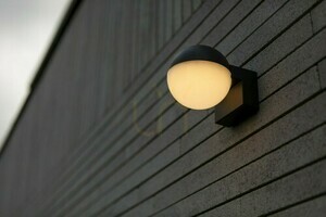 Outdoor Wall Lamp Lutec LOOMA Grey LED 7.8W IP54 5138002118 small 1