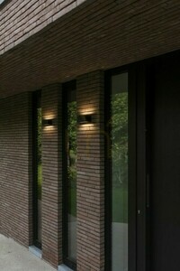 Outdoor Wall Lamp Lutec GEMINI Black LED 8.8W 700lm 5189113012 small 3