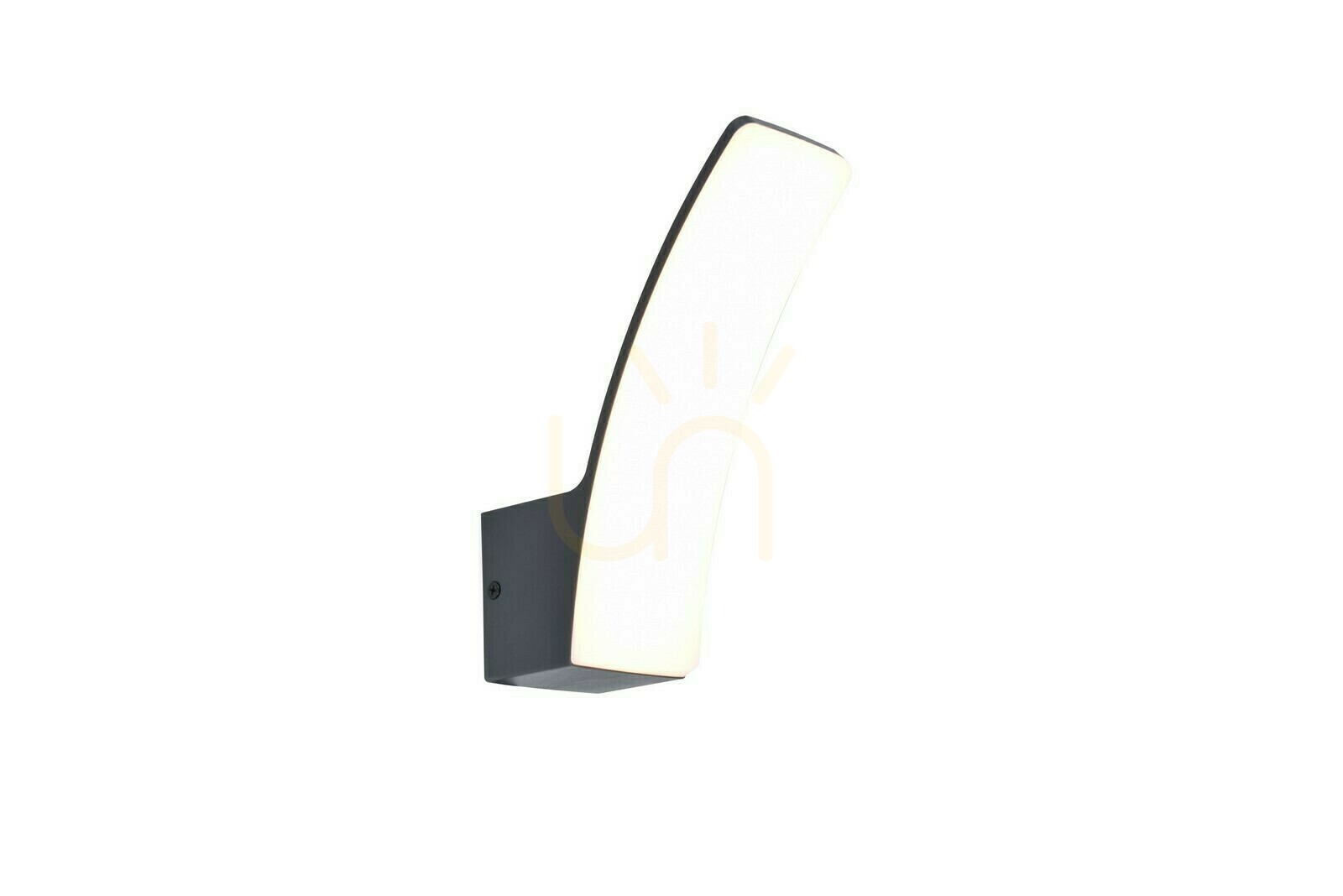 Outdoor Wall Lamp Lutec KILO LED 11.5W Grey 5203901335