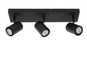 Lucide AMIGO 3-light ceiling spotlight, black, GU10, 40 cm, 53910/03/30 small 1