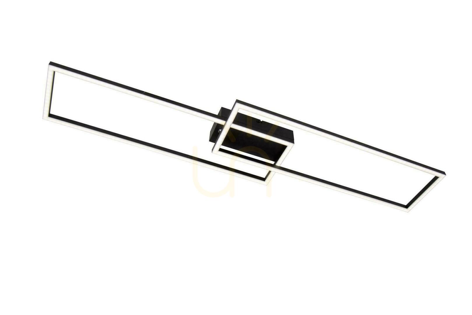Lucide Arianne Black LED Plafond 92.5 cm 53104/22/30