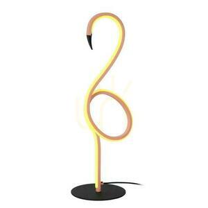 Lucide Flamingo Pink LED Table Lamp RGB Remote Control 05545/06/66 small 10
