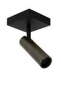 Lucide GRADO ceiling spotlight, grey aluminium, 1×GU10 (MR11), 22974/01/15 small 1