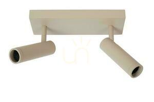 Lucide Grado plafondlamp bruin 2-lichts aluminium 22974/02/41 small 1