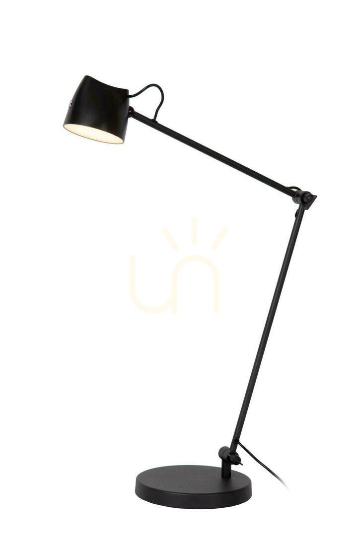 Lucide MILNE Black Metal LED Floor Lamp 44616/06/30