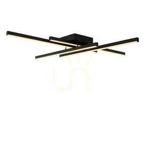 Lucide NOVAK plafondlamp zwart 80 cm LED 42W 78100/42/30 small 2
