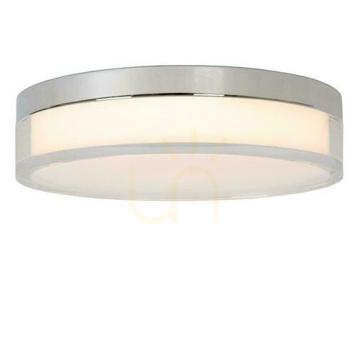 Check Lucide PLANO Bathroom Ceiling Light LED 11W CCT IP44 White Chrome 23 cm 78151/12/61