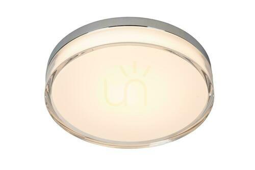 Check Lucide PLANO LED Plafond 28 cm Silver IP44 78151/18/61