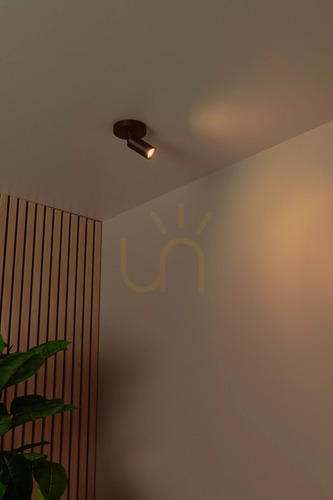 Check Lucide RITMO ceiling spotlight black 1xGU10-MR11 Ø10 cm 09942/01/30