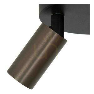 Lucide RITMO plafondlamp bruin zwart aluminium 2-lichts 15 cm 09942/12/97 small 3