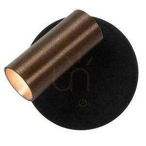 Lucide Toni LED Wall Light Brown Aluminum Dimmable 29933/02/96 small 3