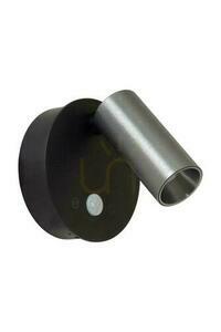 Lucide TONI 29934/02/15 rechargeable wall spotlight with motion sensor, LED 2 W CCT, grey small 1