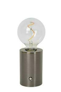 Lucide VIVO Grey Metal LED Table Lamp 52502/01/08 small 1