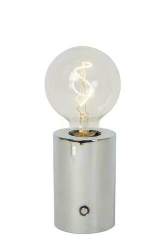 Check Lucide VIVO Silver Metal LED Table Lamp 52502/01/11