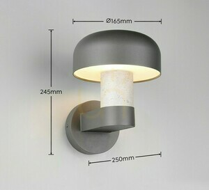 Trio FRASER outdoor wall lamp 262560178 small 6