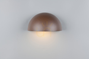 Trio MAAS rust-coloured outdoor wall lamp 262460124 small 6